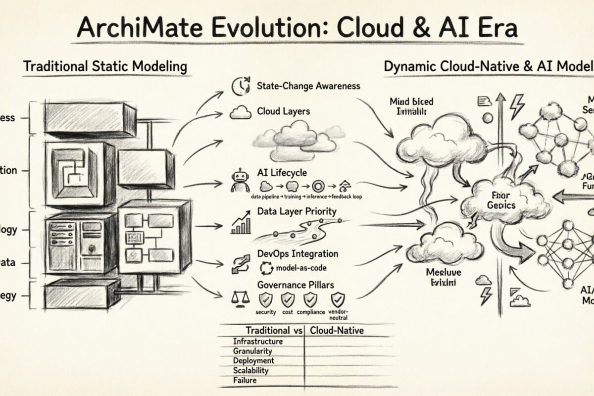 Zukunftsaussichten: Wie ArchiMate sich im Zeitalter von Cloud und KI weiterentwickelt Zukunftsaussichten: Wie ArchiMate sich im Zeitalter von Cloud und KI weiterentwickelt