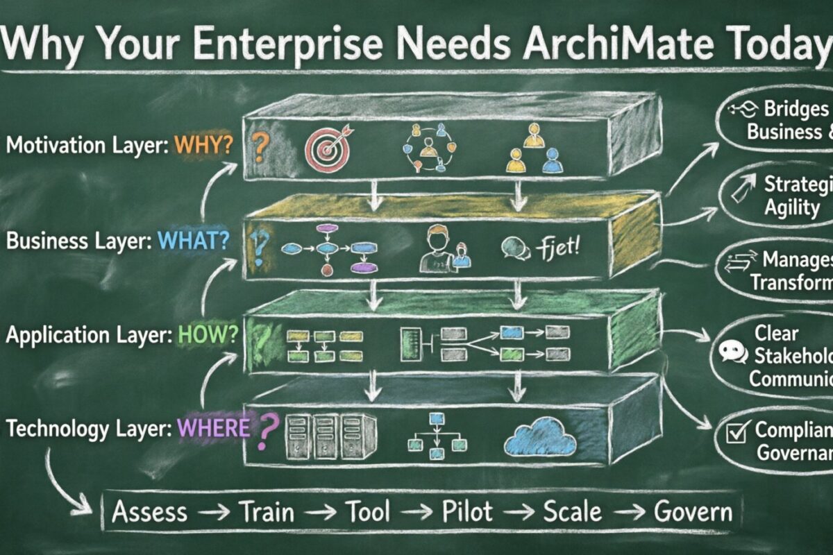 Warum Ihr Unternehmen heute einen ArchiMate-Framework benötigt Warum Ihr Unternehmen heute einen ArchiMate-Framework benötigt