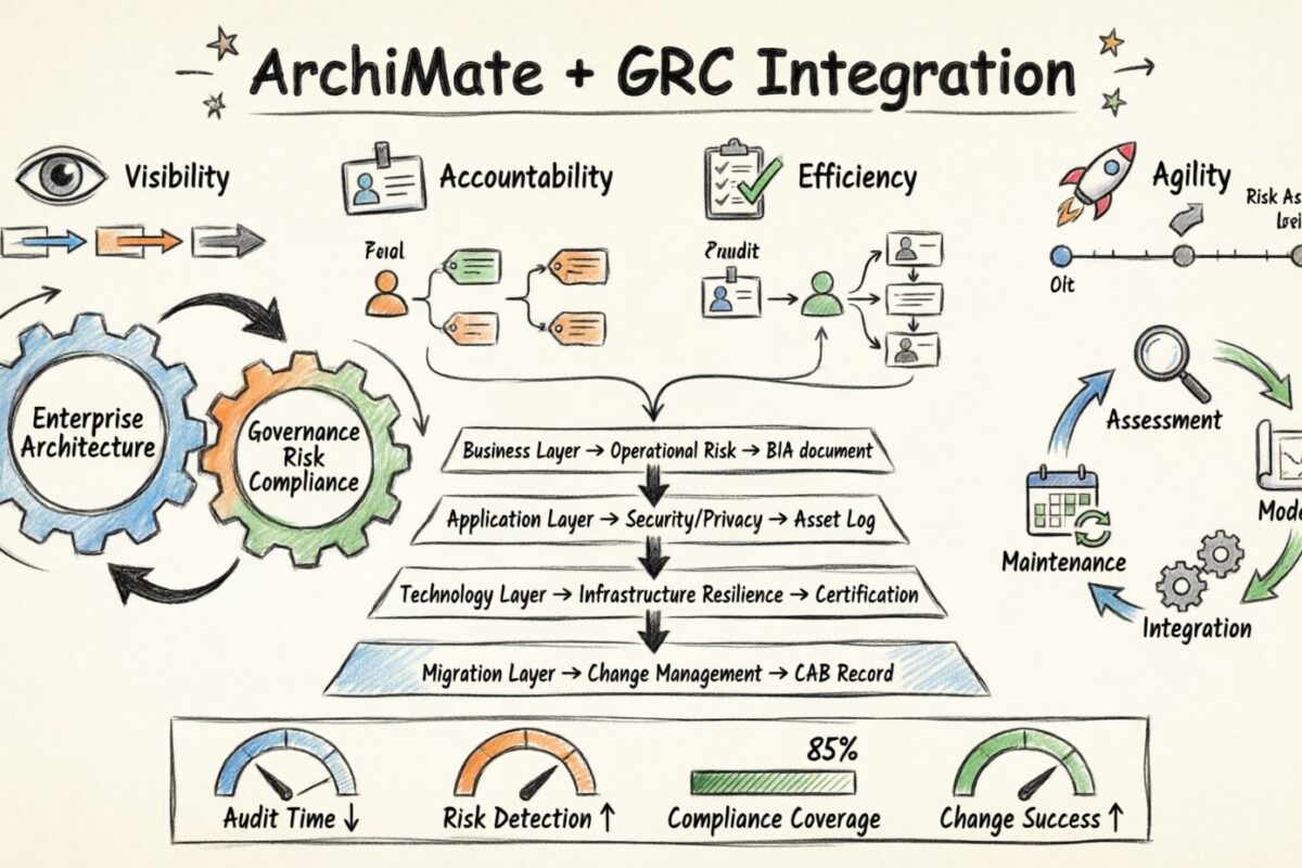 Integrar ArchiMate con sus procesos existentes de gobernanza y riesgo Integrar ArchiMate con sus procesos existentes de gobernanza y riesgo