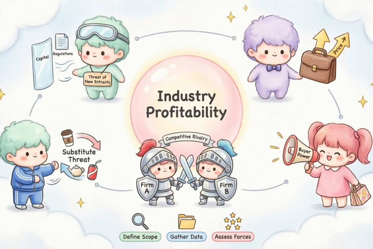 Análisis de las Cinco Fuerzas de Porter: Una guía para principiantes en Estrategia y Gestión Análisis de las Cinco Fuerzas de Porter: Una guía para principiantes en Estrategia y Gestión