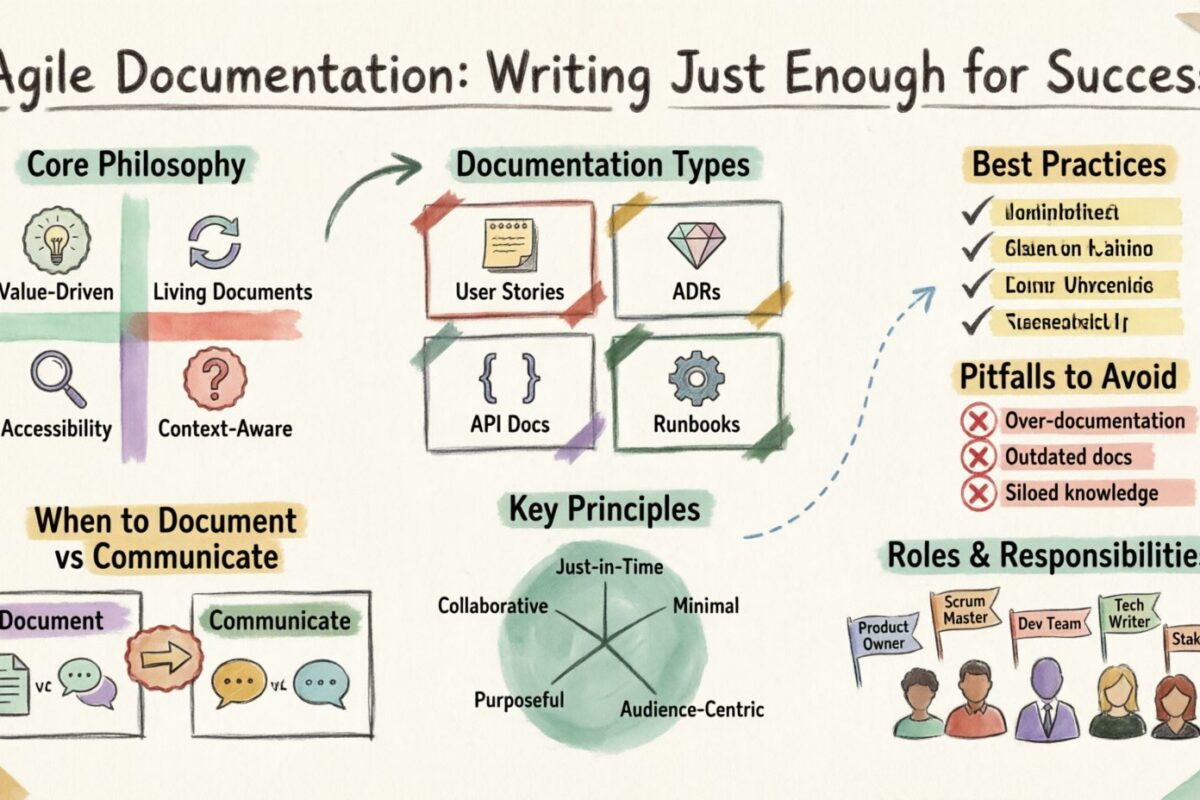 Documentation Agile : Écrire juste ce qu’il faut pour réussir Documentation Agile : Écrire juste ce qu’il faut pour réussir