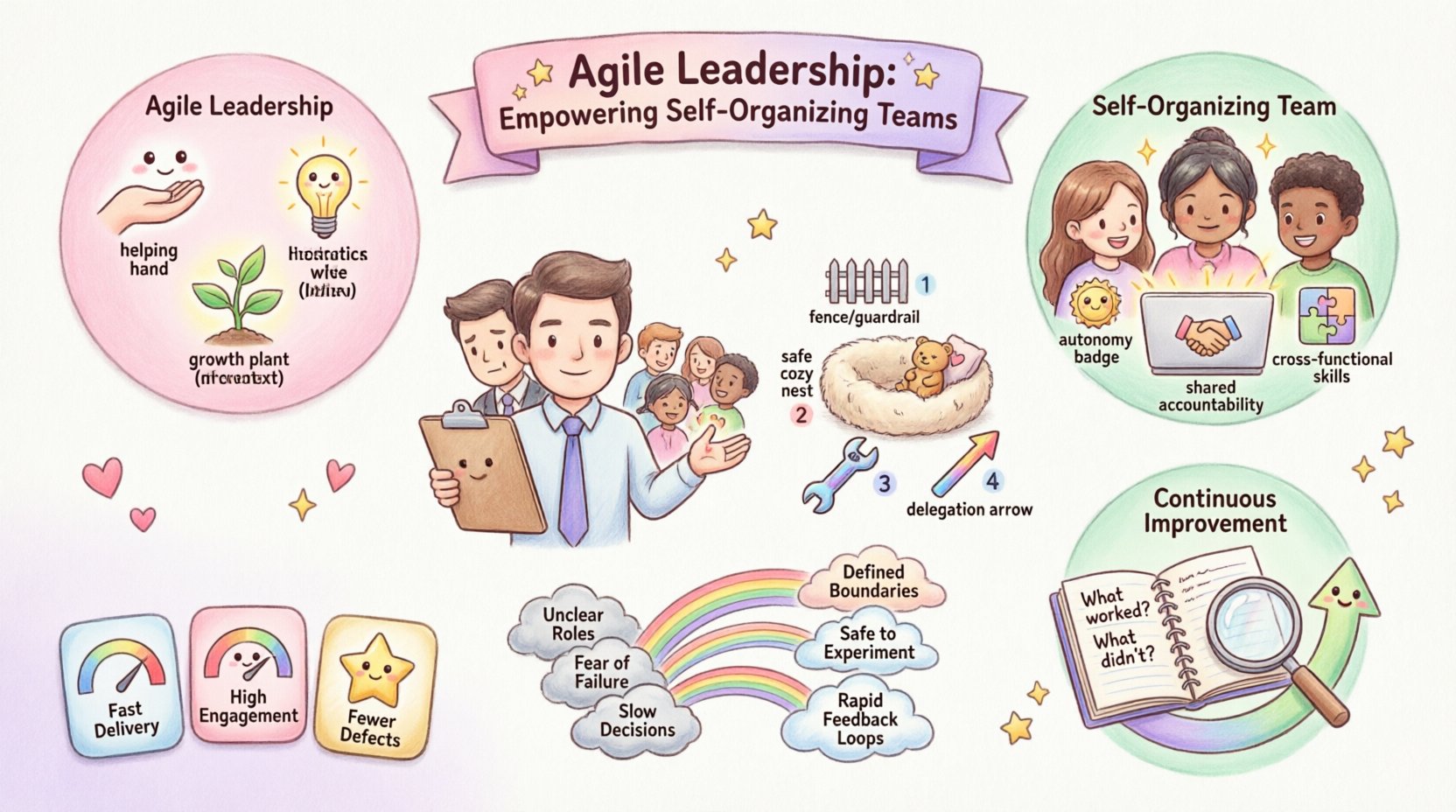 Kepemimpinan Agile: Memperkuat Tim yang Mandiri