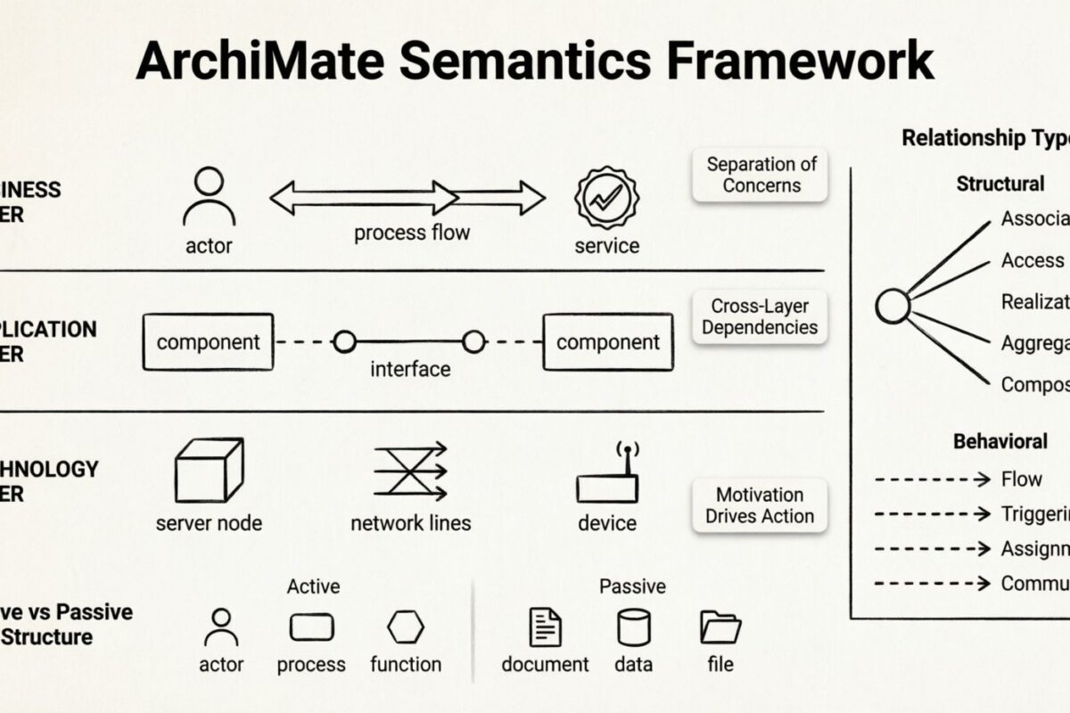 Panduan Komprehensif tentang Semantik ArchiMate untuk Tim Perusahaan Panduan Komprehensif tentang Semantik ArchiMate untuk Tim Perusahaan