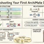 Memecahkan Masalah Diagram ArchiMate Pertama Anda: Tips untuk Kejelasan dan Konsistensi