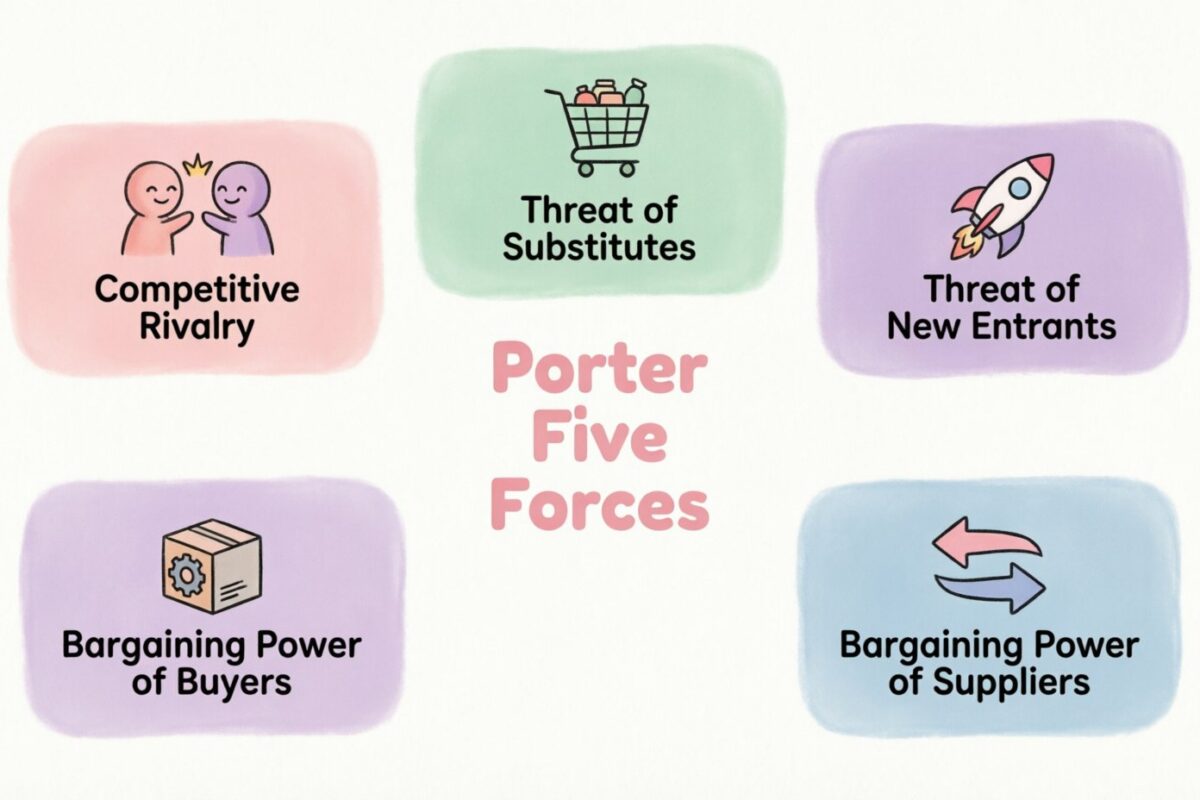 Analisis Porter Lima Gaya: Panduan Tanpa Jargon untuk Pemula Mata Kuliah Strategi Analisis Porter Lima Gaya: Panduan Tanpa Jargon untuk Pemula Mata Kuliah Strategi