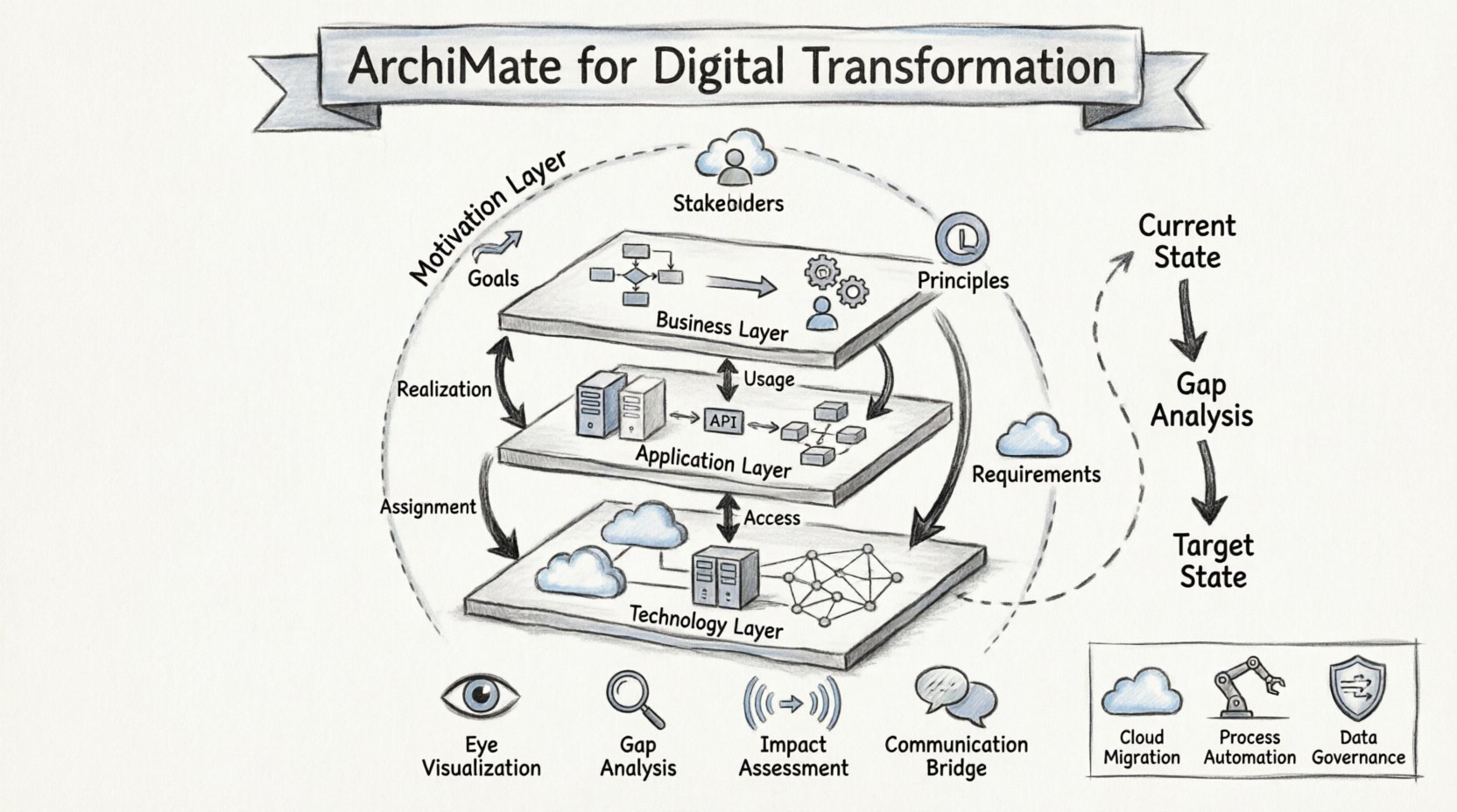 ArchiMate 如何支援數位轉型策略