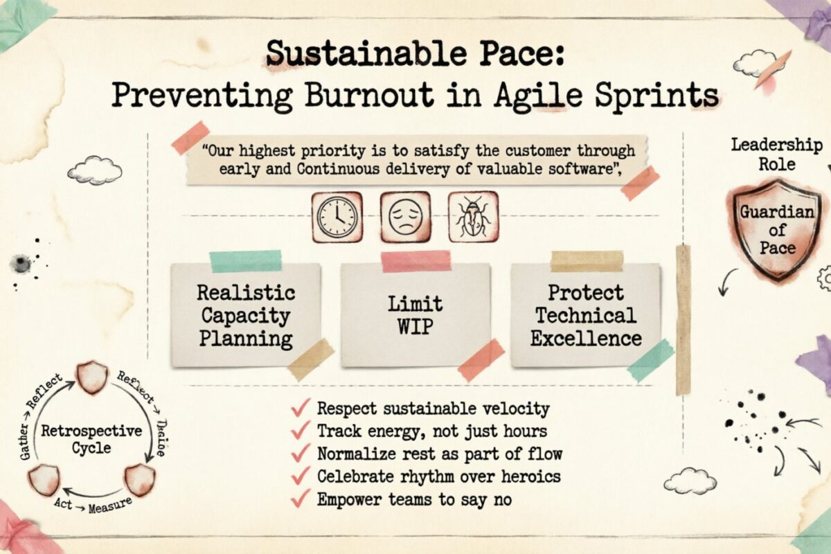 永續節奏：防止敏捷迭代中的過勞