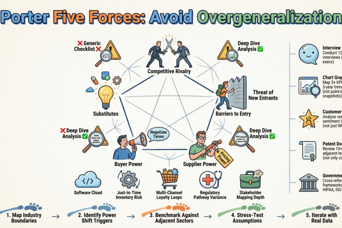 Porter Five Forces Analysis: How to Avoid Overgeneralization in Your Industry Assessments
