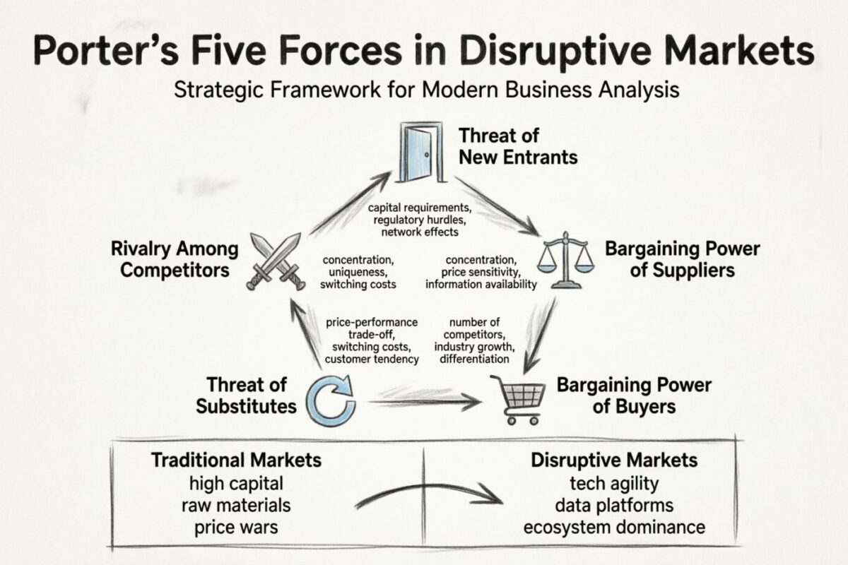 Porter Five Forces Analysis: Why the Framework Matters Even in Disruptive Markets