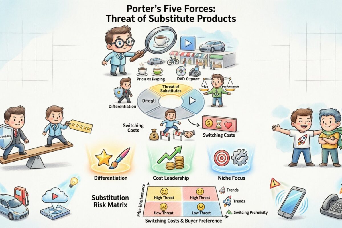 Porter Five Forces Analysis: The Role of Substitute Products in Market Strategy