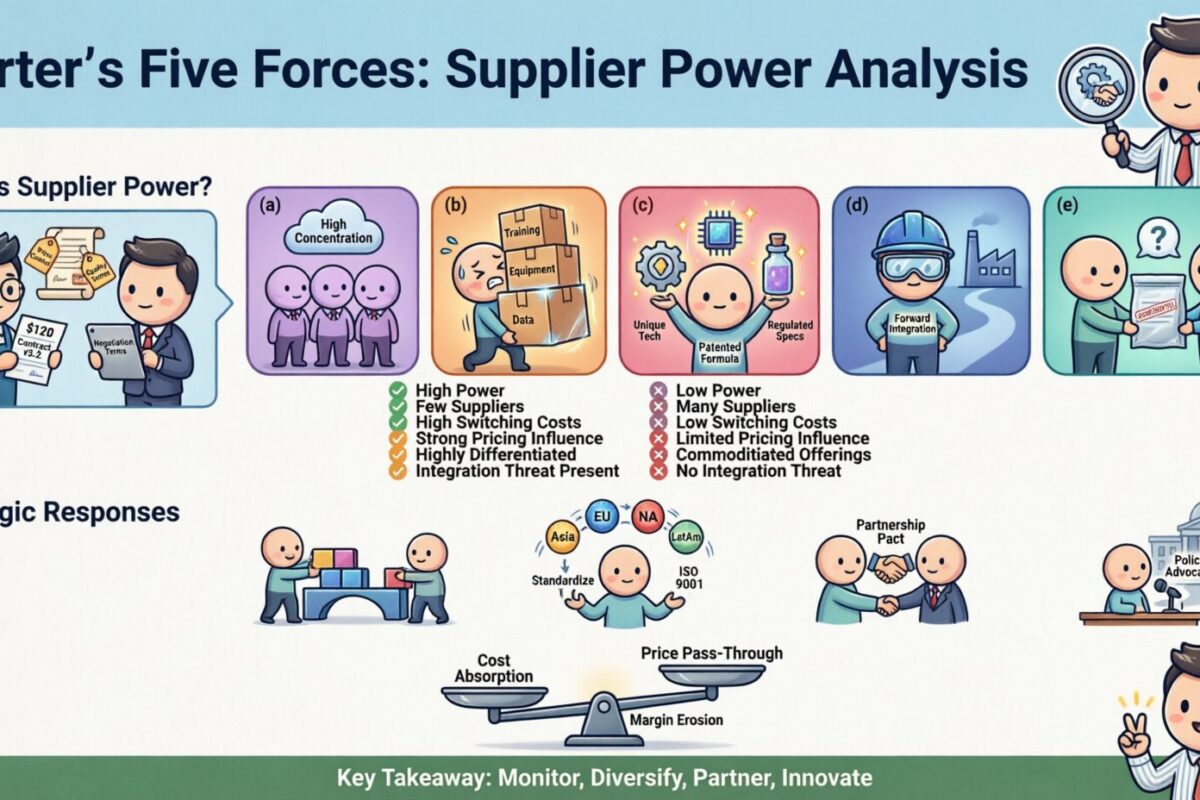 Porter Five Forces Analysis: A Deep Dive into Supplier Power and Its Strategic Implications