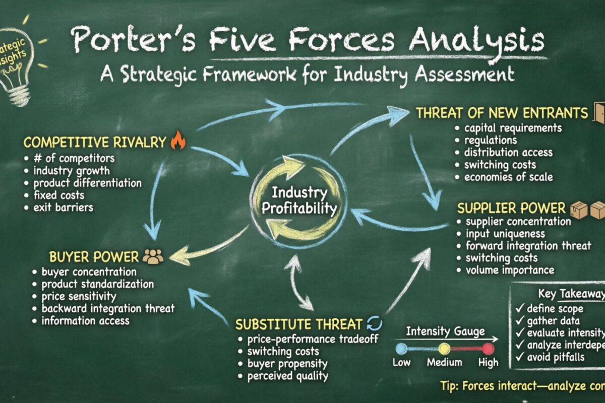 Porter Five Forces Analysis: A Best Practices Guide for Business School Assignments