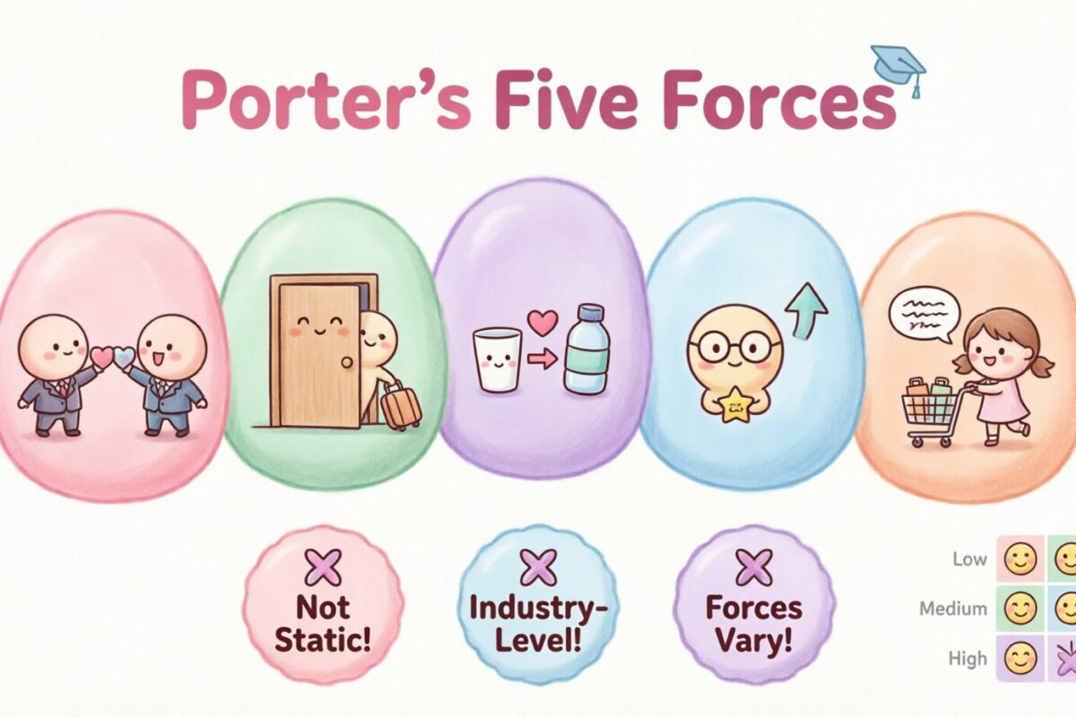 Porter Five Forces Analysis: A Myth-Buster Guide for Students Confused by the Framework