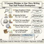5 Common Mistakes in User Story Writing That Stall Product Development