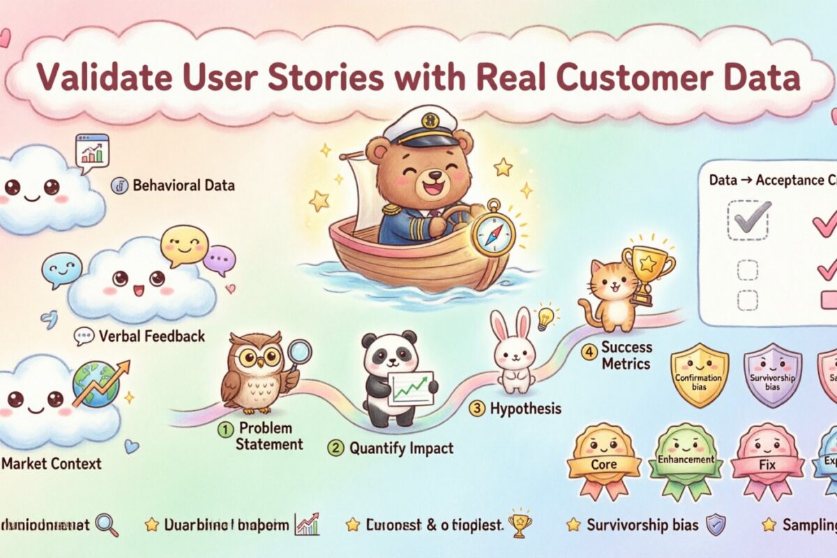 How to Validate Your User Stories with Real Customer Data Before Writing Them