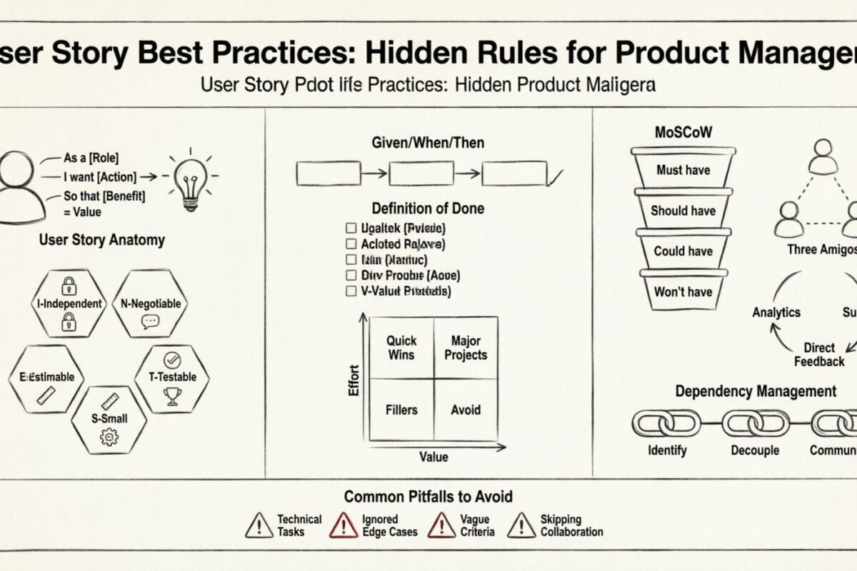 User Story Best Practices: The Hidden Rules Every Beginner Product Manager Must Follow